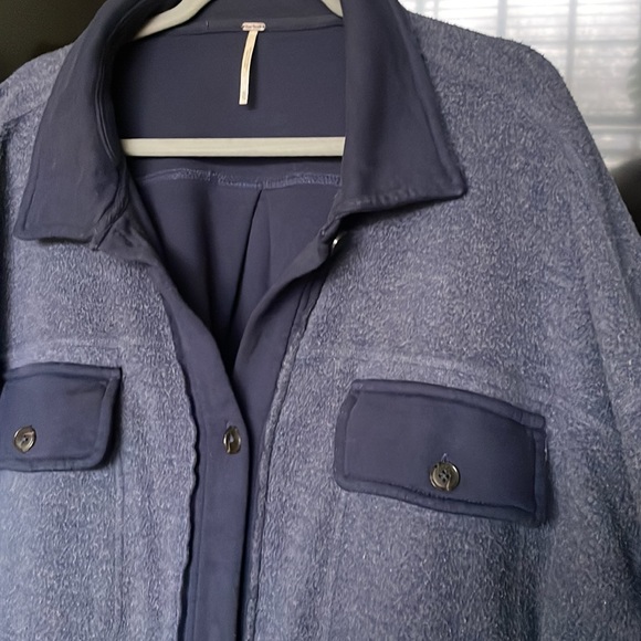 Free People Ruby Jacket Blue XL - Picture 7 of 13